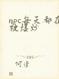 npc每天都在被爆炒