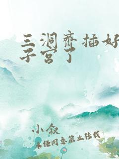 三洞齐插好深到子宫了