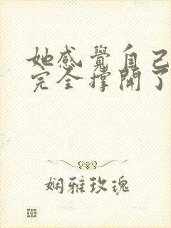 她感觉自己被他完全撑开了