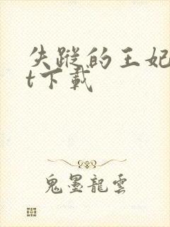 失踪的王妃txt下载