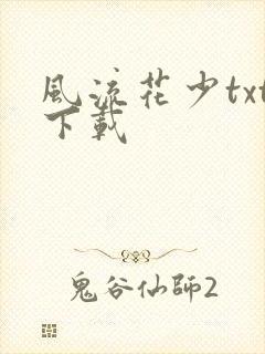 风流花少txt下载