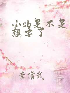 小sb是不是又想要了