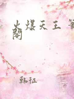 火爆天王 笔趣阁