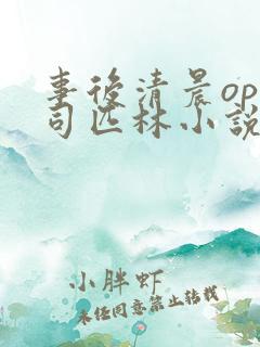 事后清晨op阿司匹林小说讲的啥