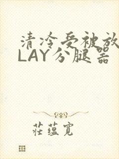 清冷受被放置PLAY分腿器