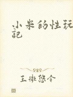 小米的性玩具日记