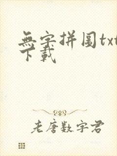 无字拼图txt下载