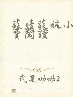 苏晴苏婉小说免费阅读