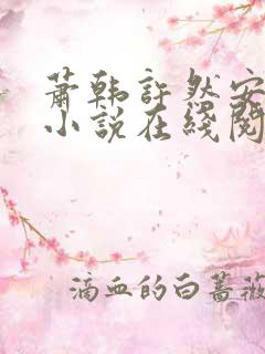 萧韩许然安雪柔小说在线阅读