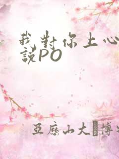 我对你上心了小说PO