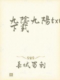 九阴九阳txt下载