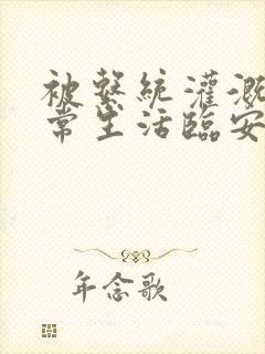 被系统灌溉的日常生活临安