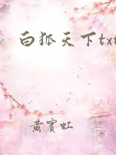白狐天下txt