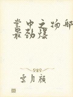 掌中之物哪一章最劲爆