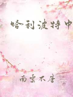 哈利波特中文版