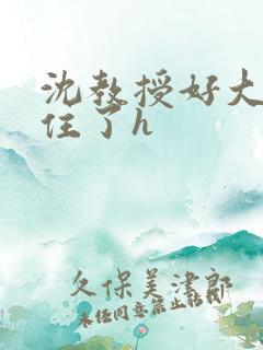 沈教授好大含不住了h