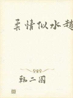 柔情似水赵雅儿