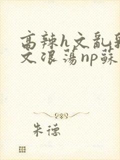 高辣h文乱乳h文浪荡np苏夏