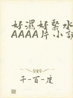 好湿好紧水多AAAAA片小说