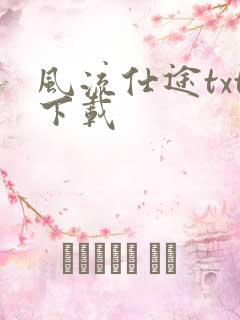 风流仕途txt下载