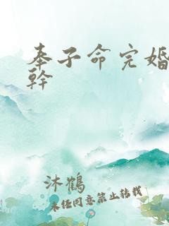 奉子命完婚 高干