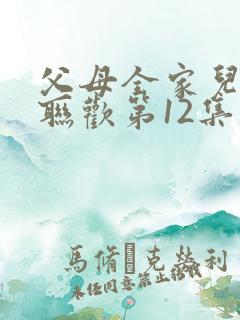 父母全家儿女大联欢第12集