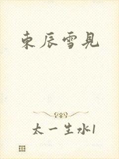 东辰雪见