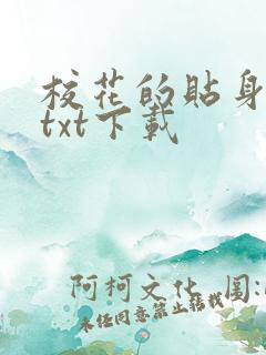 校花的贴身保镖txt下载