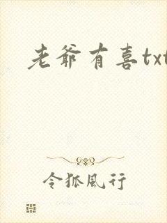 老爷有喜txt