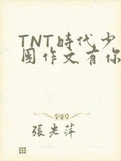 TNT时代少年团作文有你真好