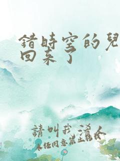 错时空的儿子们回来了