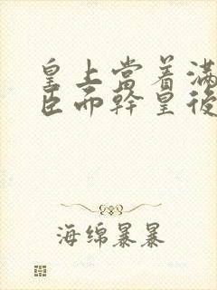 皇上当着满朝大臣面干皇后