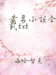黄易小说全集下载txt