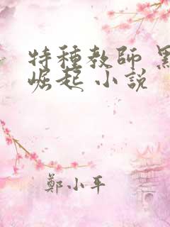 特种教师 黑暗崛起 小说