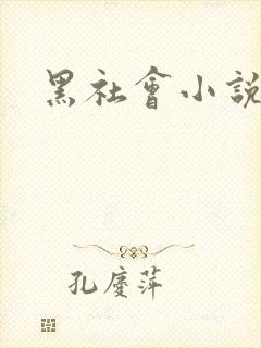 黑社会小说下载