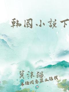 韩国小说下载