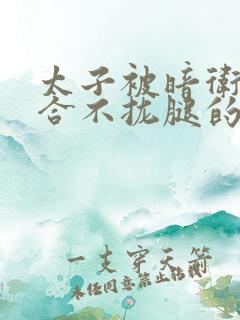 太子被暗卫c到合不拢腿的后果