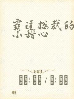 霸道总裁的宠爱小甜心