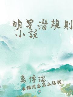 明星潜规则之皇 小说