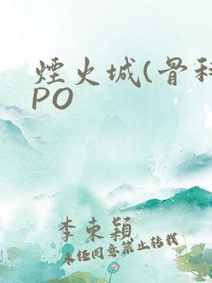 烟火城(骨科)PO