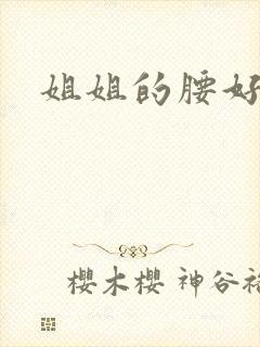 姐姐的腰好软