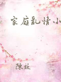 家庭乱情小说