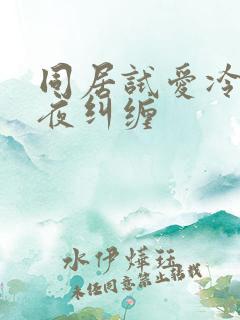 同居试爱冷少夜夜纠缠