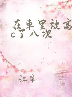 在车里被高潮被c了八次