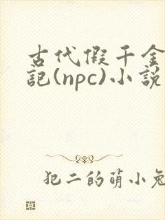 古代假千金挨日记(npc)小说