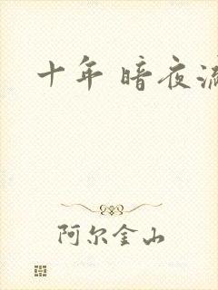 十年 暗夜流光