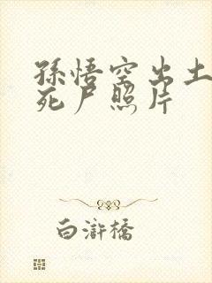 孙悟空出土后的死尸照片