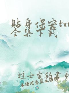 贴身保安txt全集下载