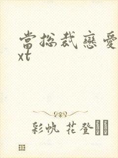 当总裁恋爱时txt