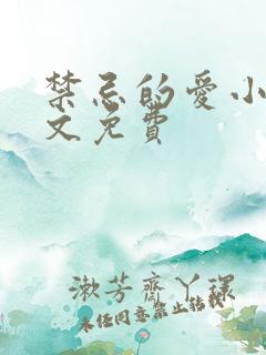 禁忌的爱小说全文免费